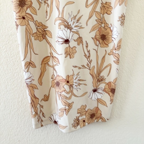 Rachel Roy Womens Floral Print Midi Sheath Dress Size XL NWT - Picture 5 of 15